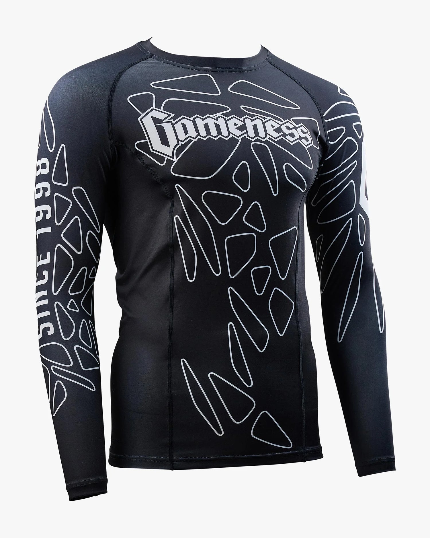 Men's Long Sleeve Pro Rank Rash Guard by Gameness (5 Colors)