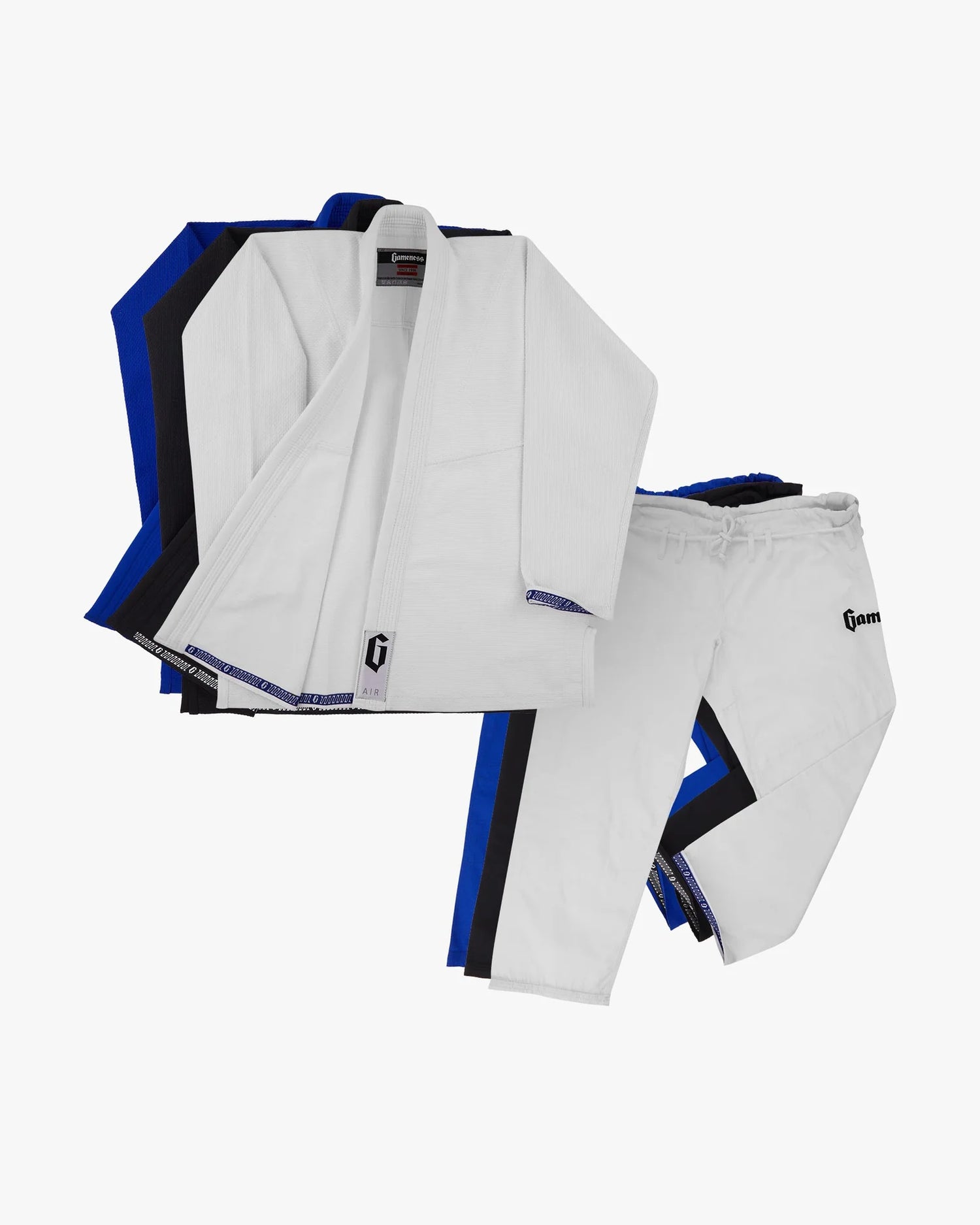 Air BJJ Gi 2.0 by Gameness (White, Blue or Black)