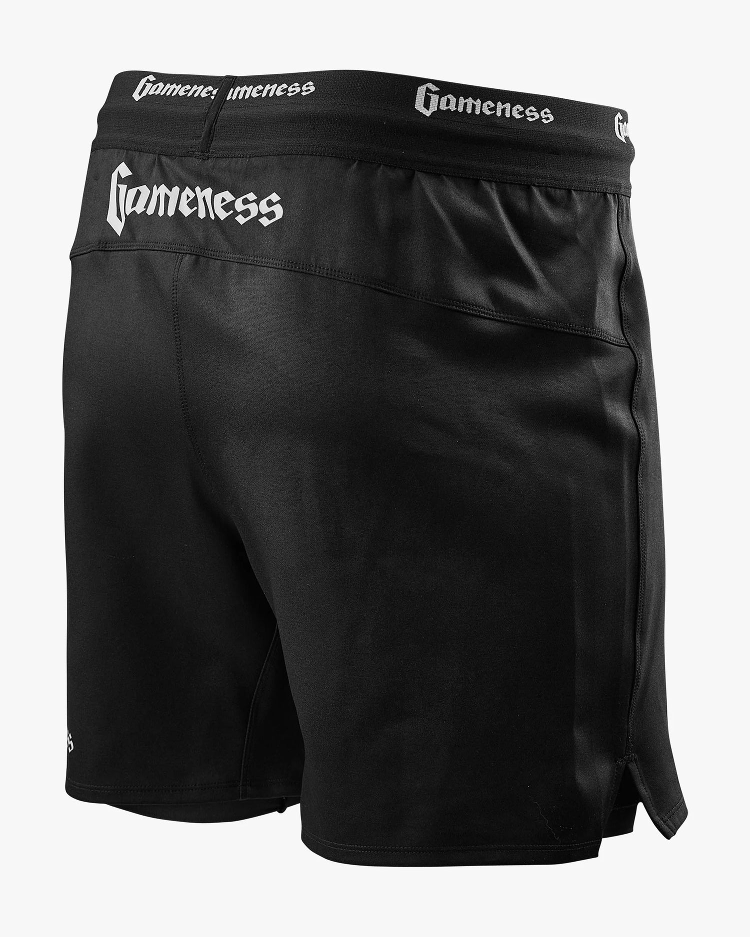 Men's Lined Pro Grappling Short by Gameness (Black)