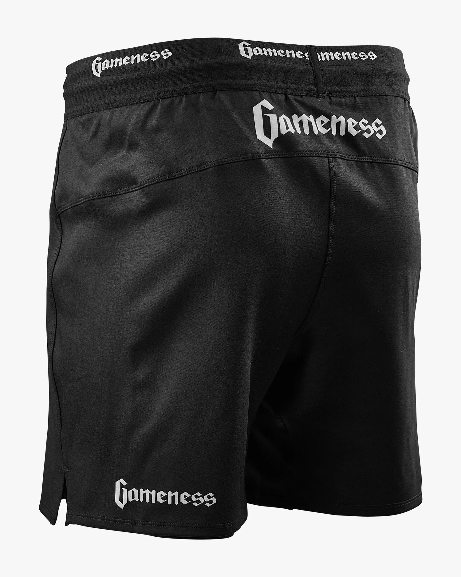 Men's Lined Pro Grappling Short by Gameness (Black)
