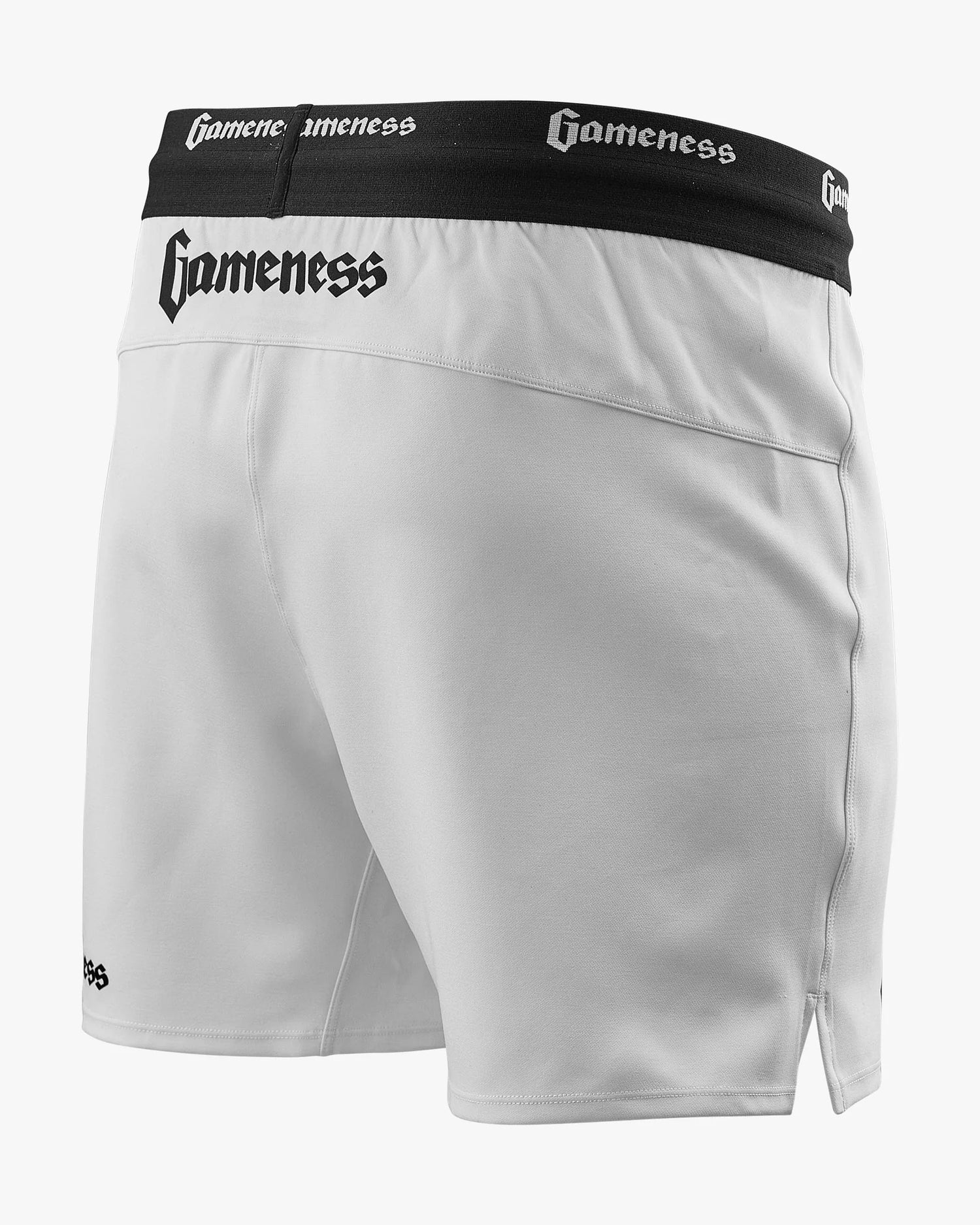 Men's Lined Pro Grappling Short by Gameness (White)