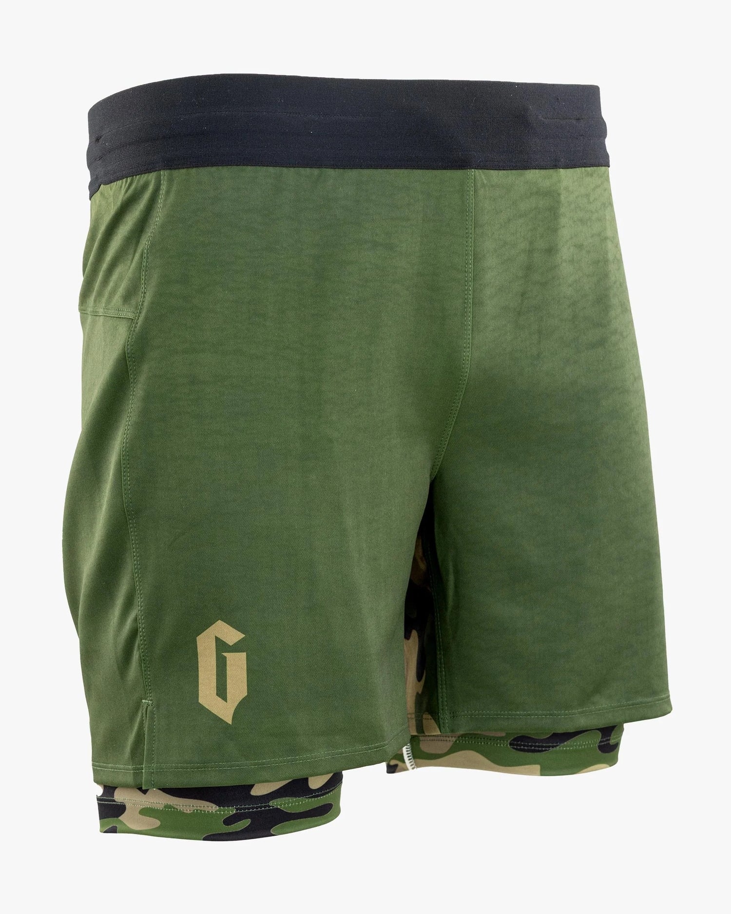 Men's Combate Lined Grappling Shorts by Gameness