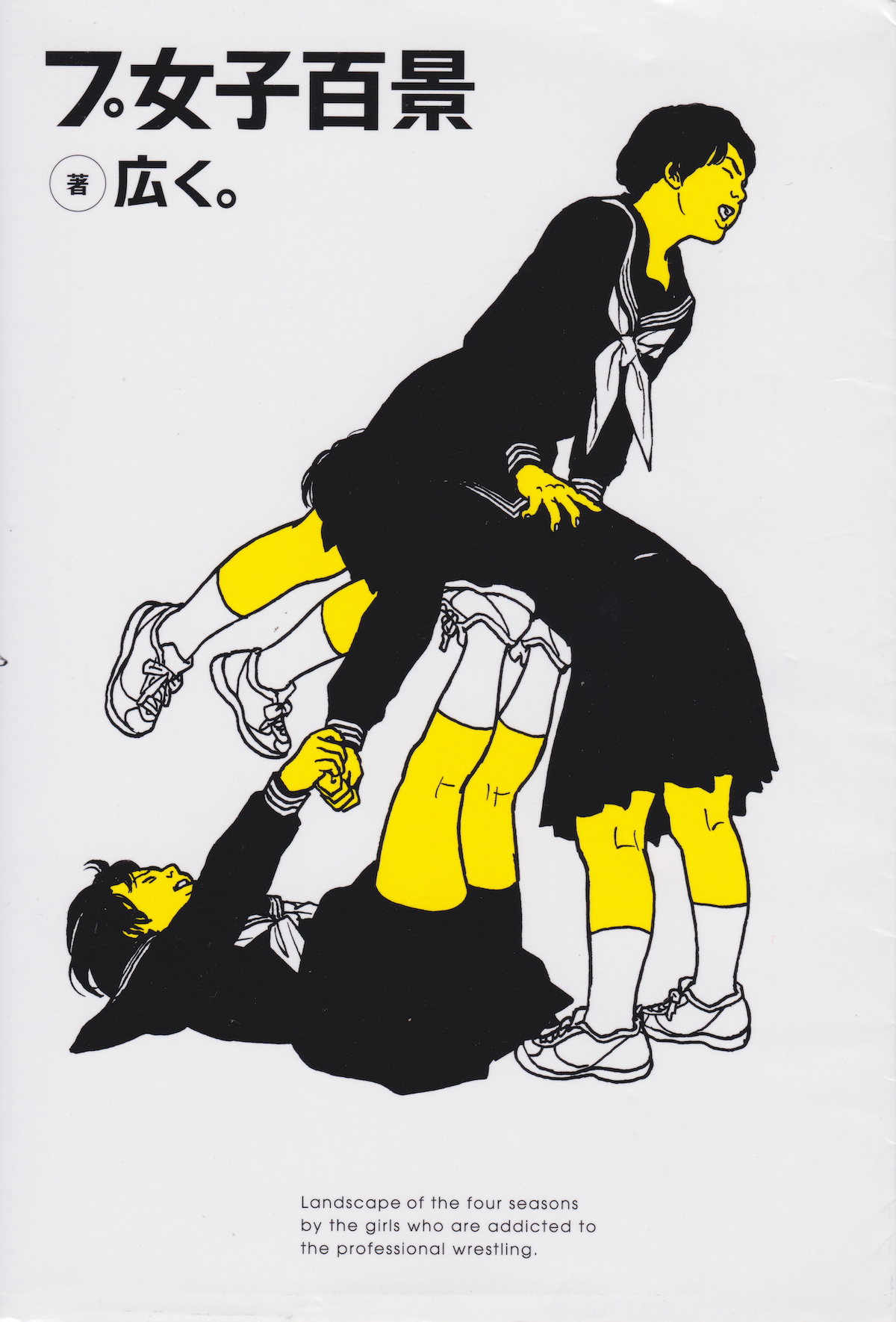 100 Views of Pro-Wrestling School Girls Book (Preowned)