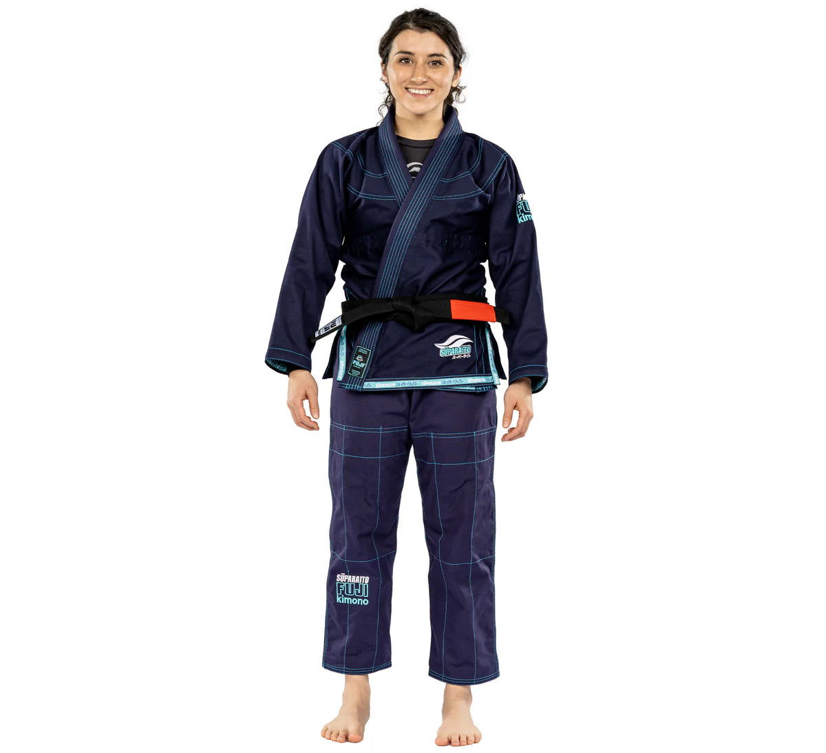 Suparaito Women's BJJ Gi Navy by Fuji
