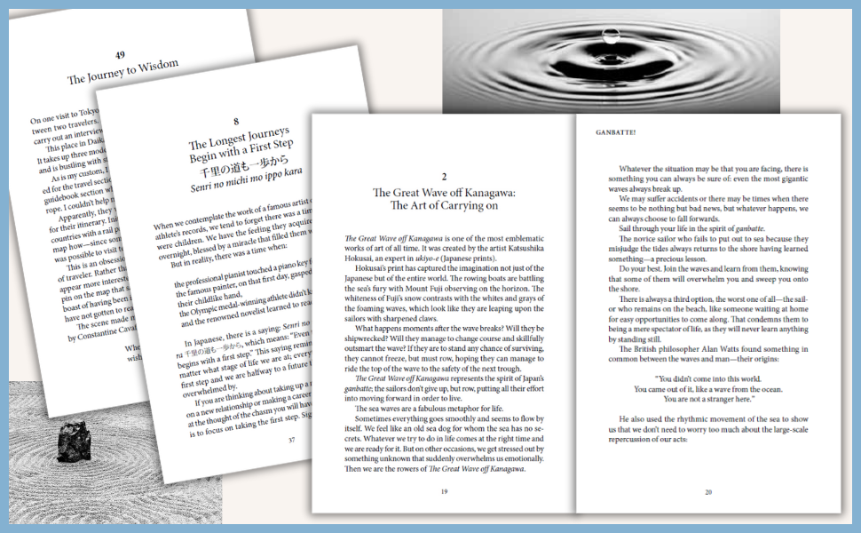 Ganbatte! The Japanese Art of Always Moving Forward Book by Albert Liebermann (Hardcover)