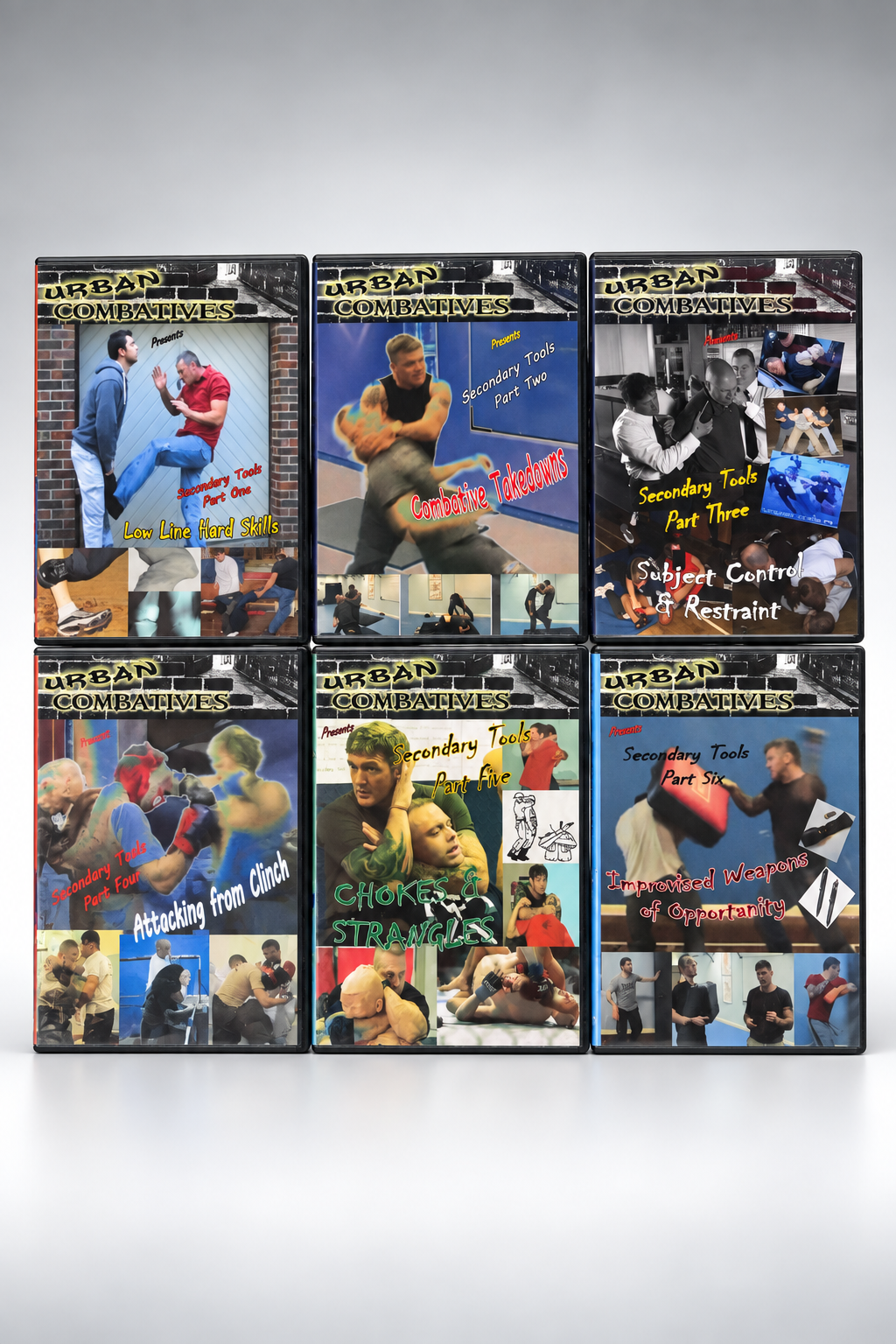 Urban Combatives Secondary Tools 6 DVD Set by Lee Morrison (Preowned) (PAL)