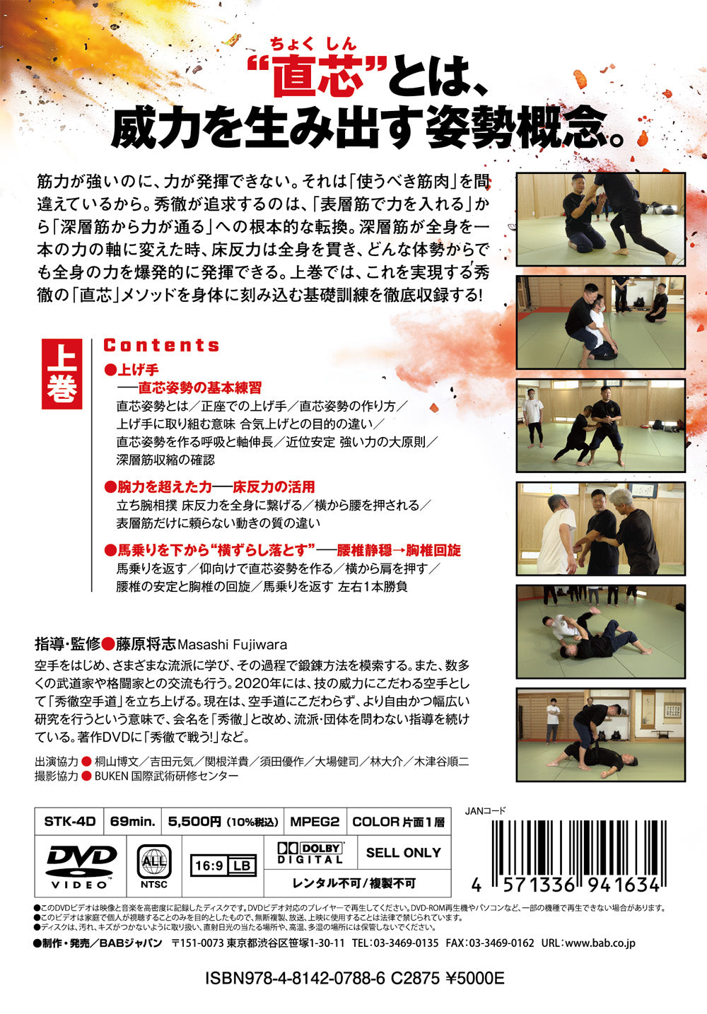 Shutetsu Method: Unlocking Impact Without Tension Vol 1 DVD by Masashi Fujiwara