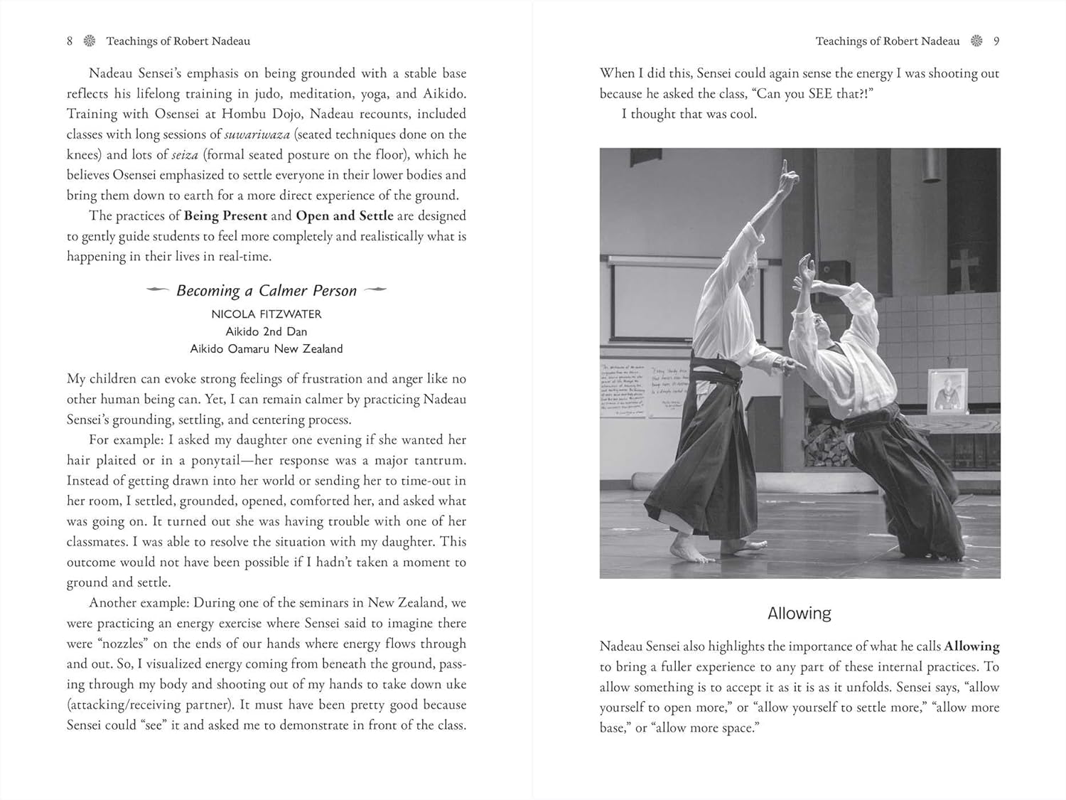 Aikido: The Art of Transformation: The Life and Teachings of Robert Nadeau Book