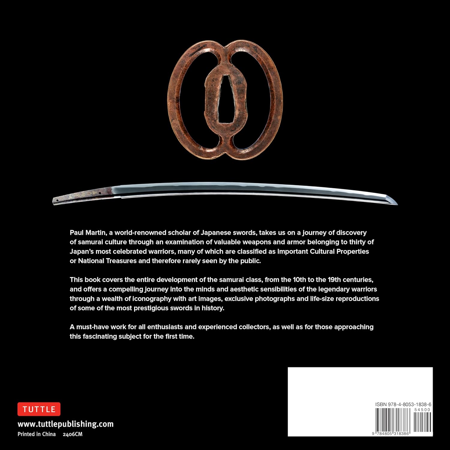 Japanese Swords and Armor: Masterpieces from Thirty of Japan's Most Famous Samurai Warriors Book by Paul Martin (Hardcover)