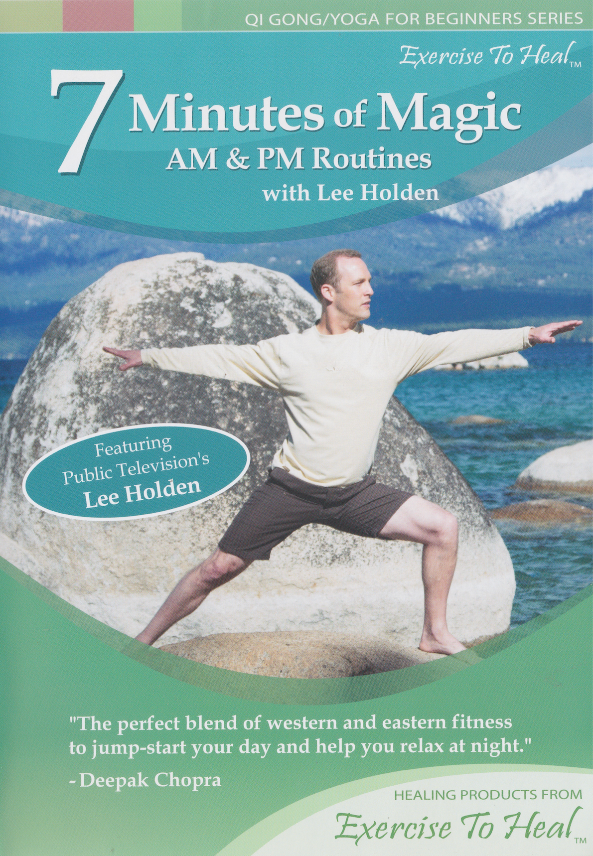 7 Minutes of Magic - AM & PM Routines (Qi Gong/Yoga for Beginners Series) DVD by Lee Holden (Preowned)