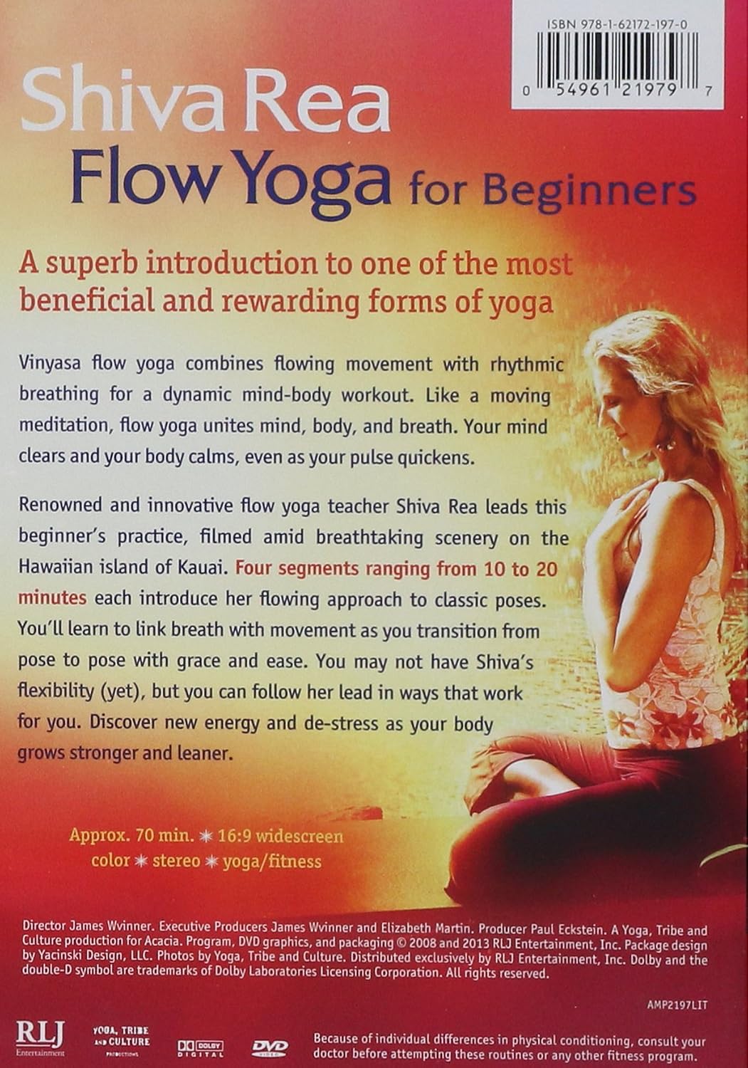 Flow Yoga for Beginners DVD by Shiva Rea