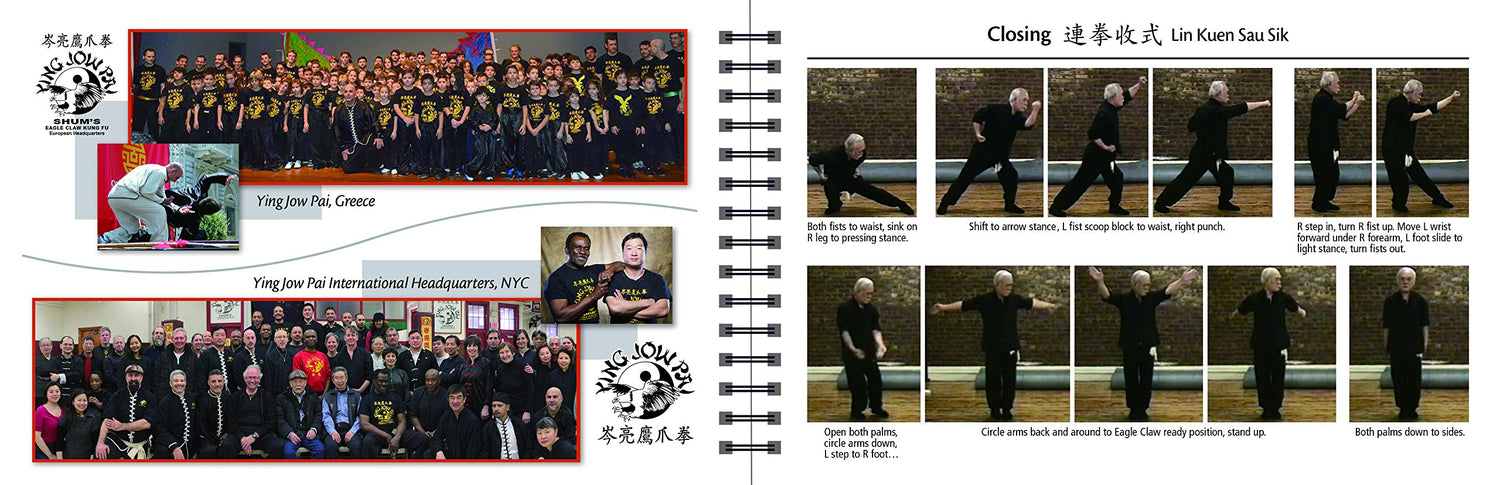 LIN KUEN: The Mother Form of the Eagle Claw System Book by Shum Leung (Preowned)