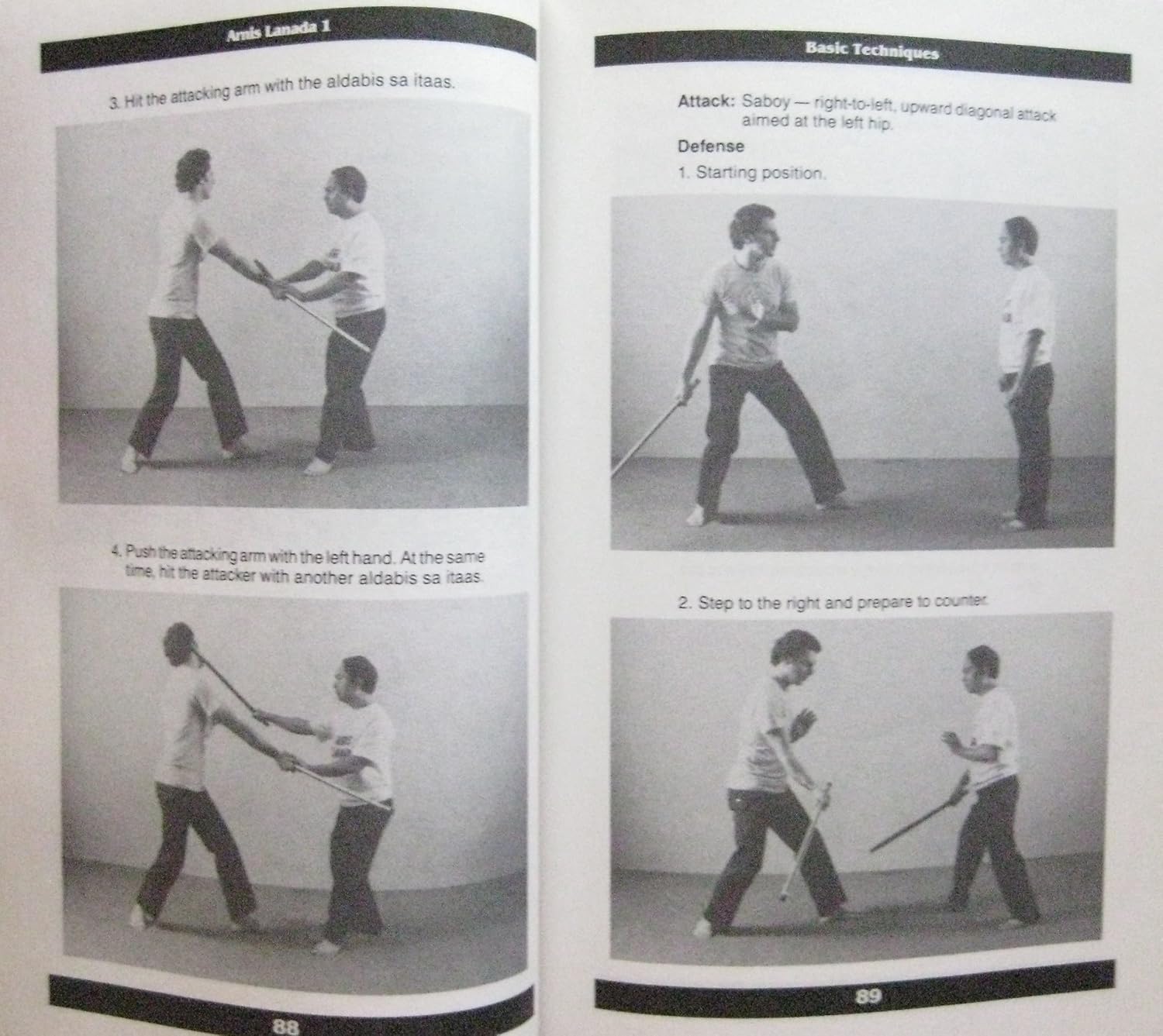 Arnis Lanada Book by Amante Marinas (Preowned)