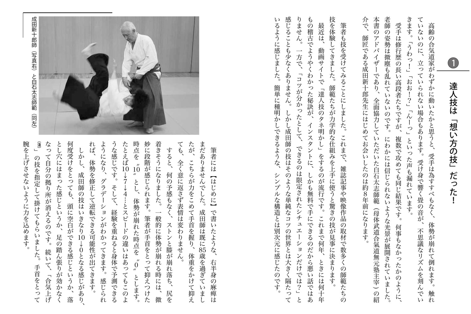 Become a Master with Aikido Brain Book by Shinichi Oshikiri