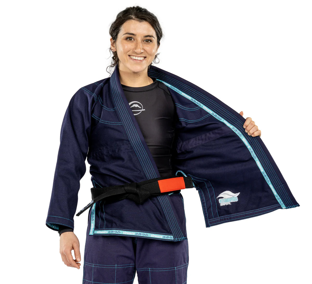 Suparaito Women's BJJ Gi Navy by Fuji