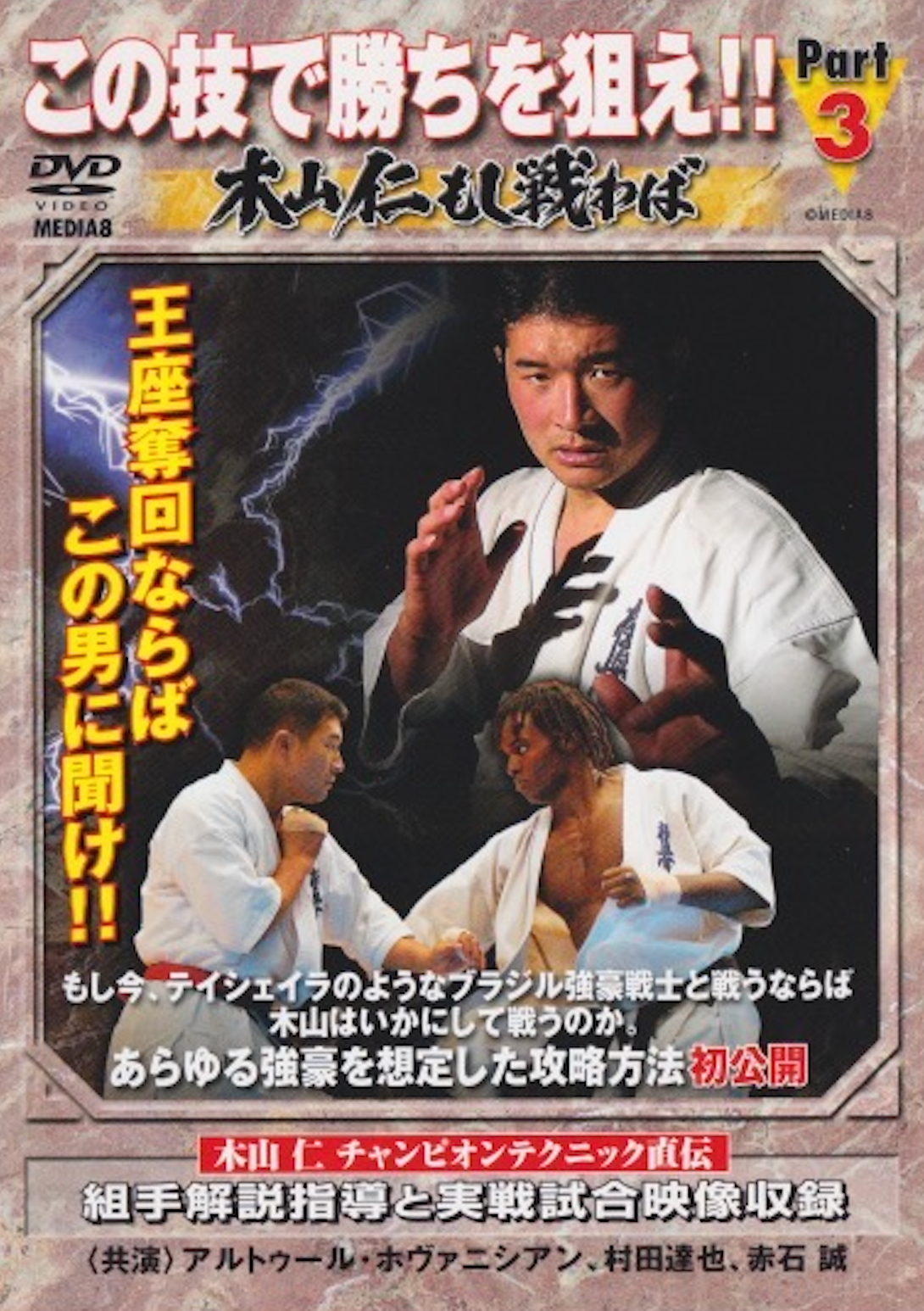 Aim for Victory Vol 3! Kyokushin Karate DVD by Hitoshi Kiyama