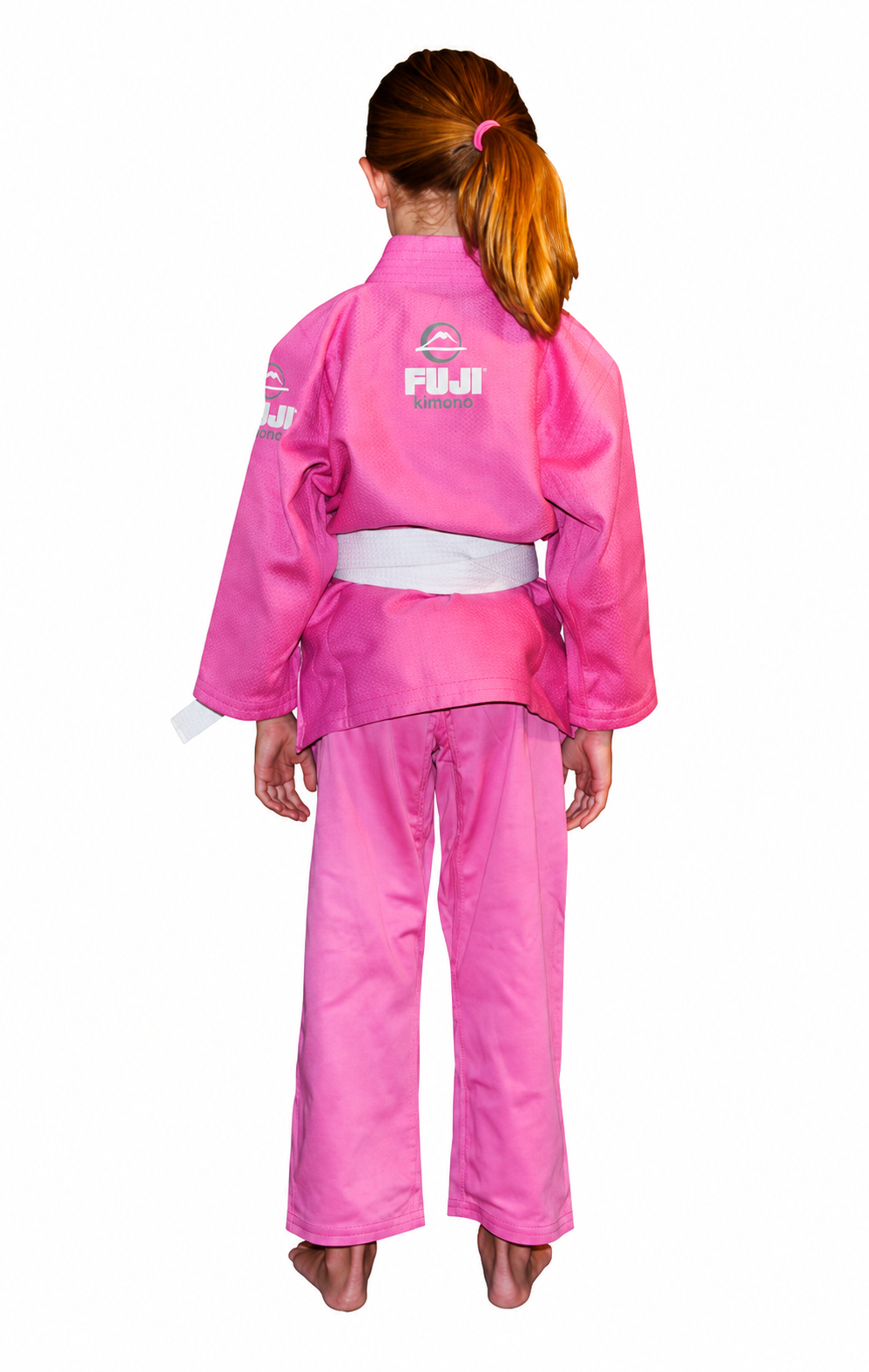 All Around Kids BJJ Gi Pink by Fuji with Belt