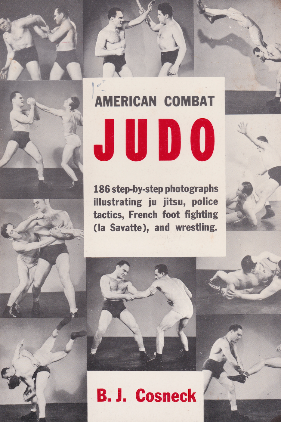 American Combat Judo Book by BJ Cosneck (Preowned)