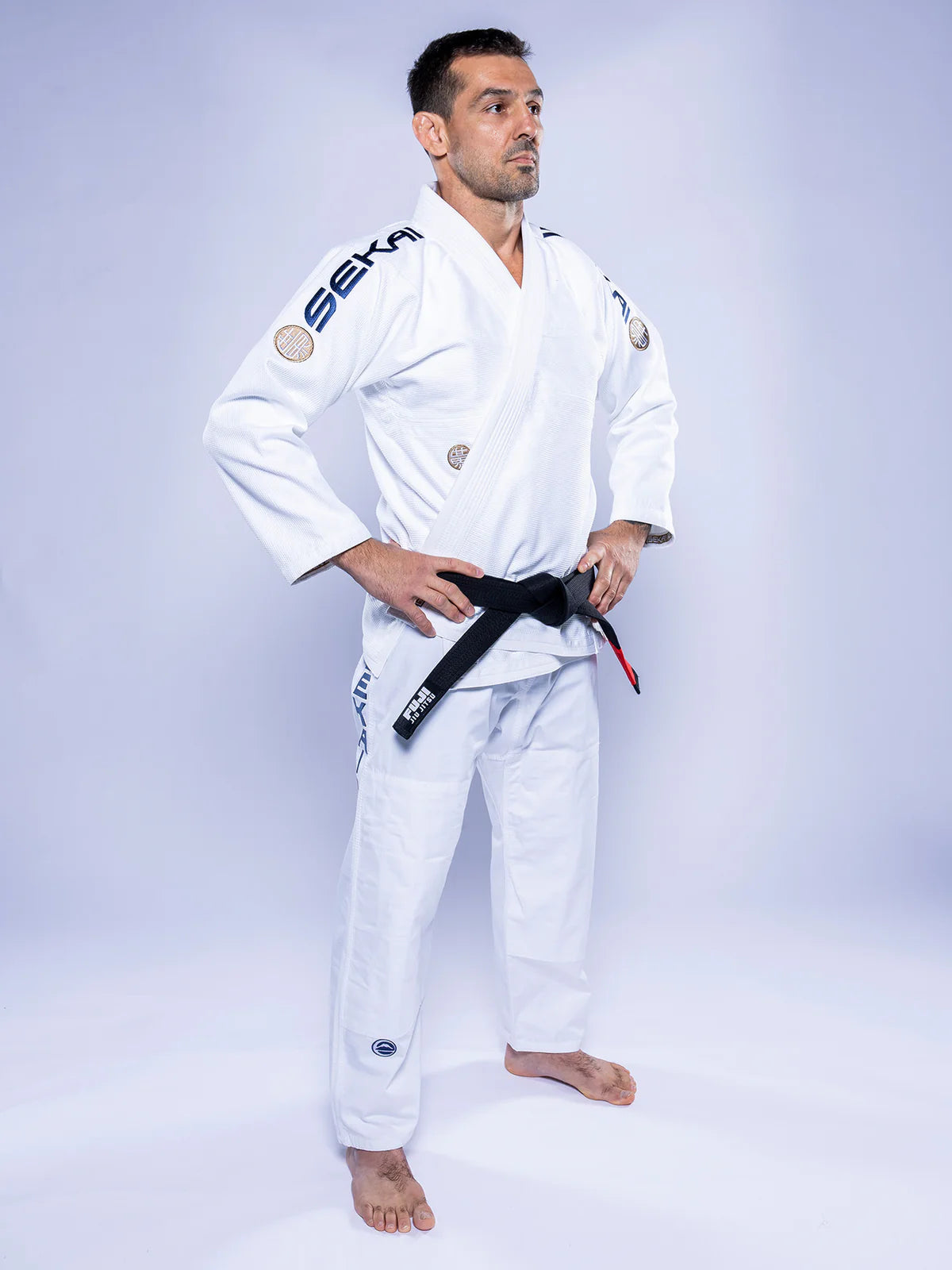 Sekai 3.0 BJJ Gi by Fuji Sports - White & Navy