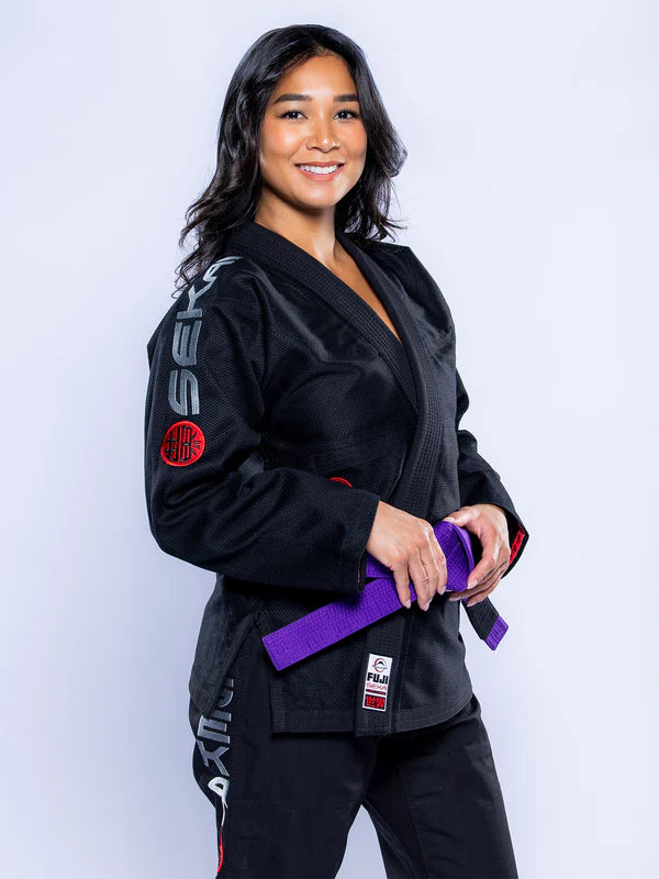 Women's Sekai 3.0 Black & Gray BJJ Gi by Fuji