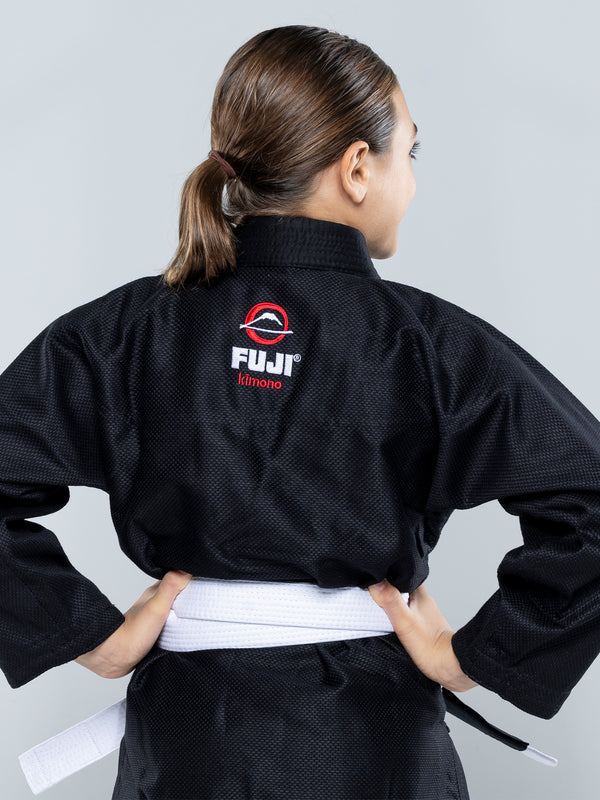 Uniforme de BJJ para niños Fuji - Negro