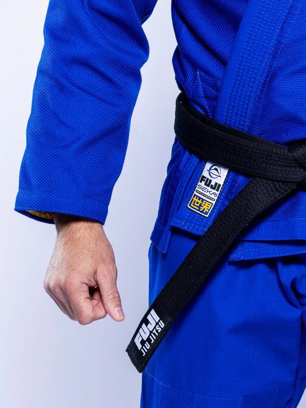 Sekai 3.0 BJJ Gi by Fuji Sports - Blue & Yellow