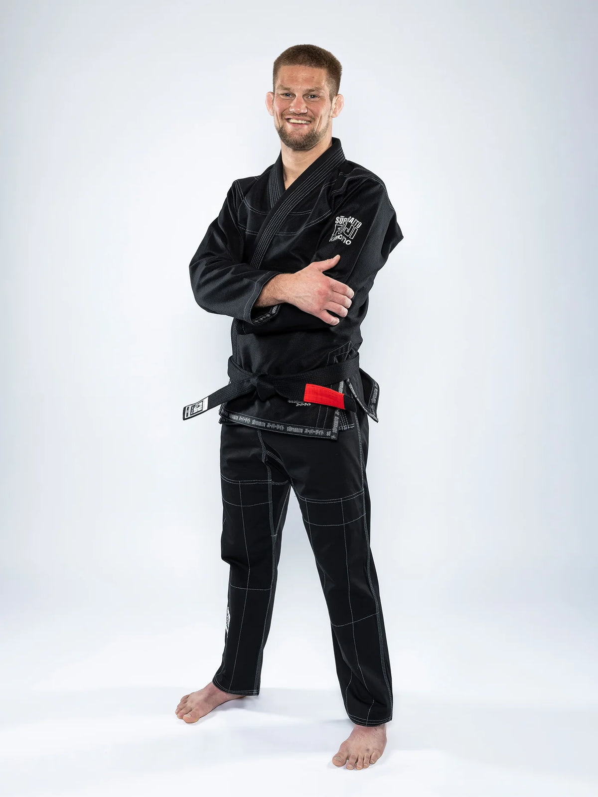 Suparaito Gi - Negro de Fuji Sports
