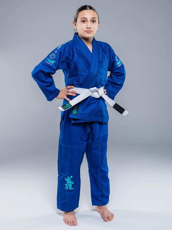 Gi de BJJ Blue Blossom para niños de Fuji