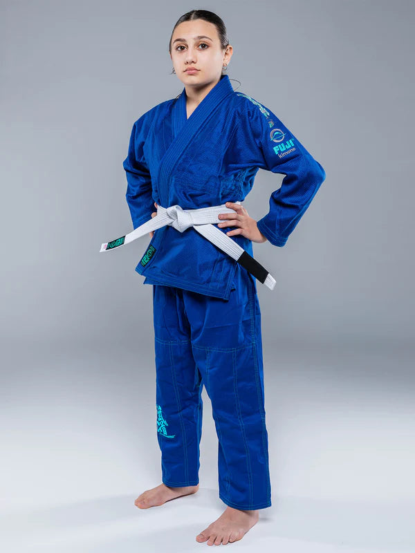 Gi de BJJ Blue Blossom para niños de Fuji