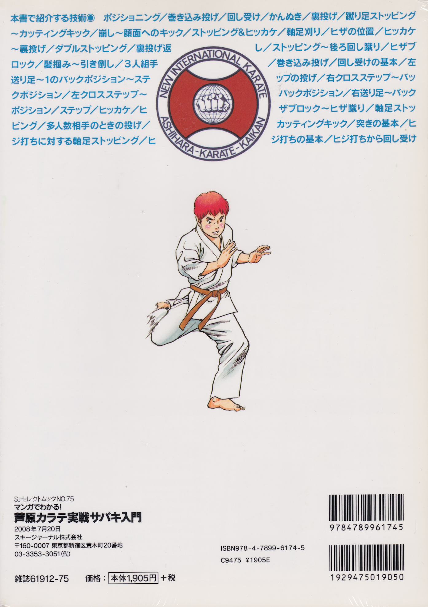 Ashihara Karate Intro to Sabaki Manga Book & DVD by Hideyuki Ashihara (Preowned)