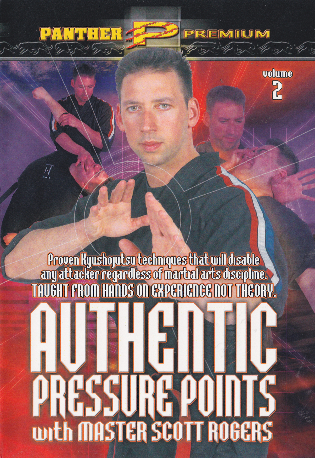 Authentic Pressure Points DVD 2: Fundamentals of Head, Neck, & Torso by Scott Rogers (Preowned)