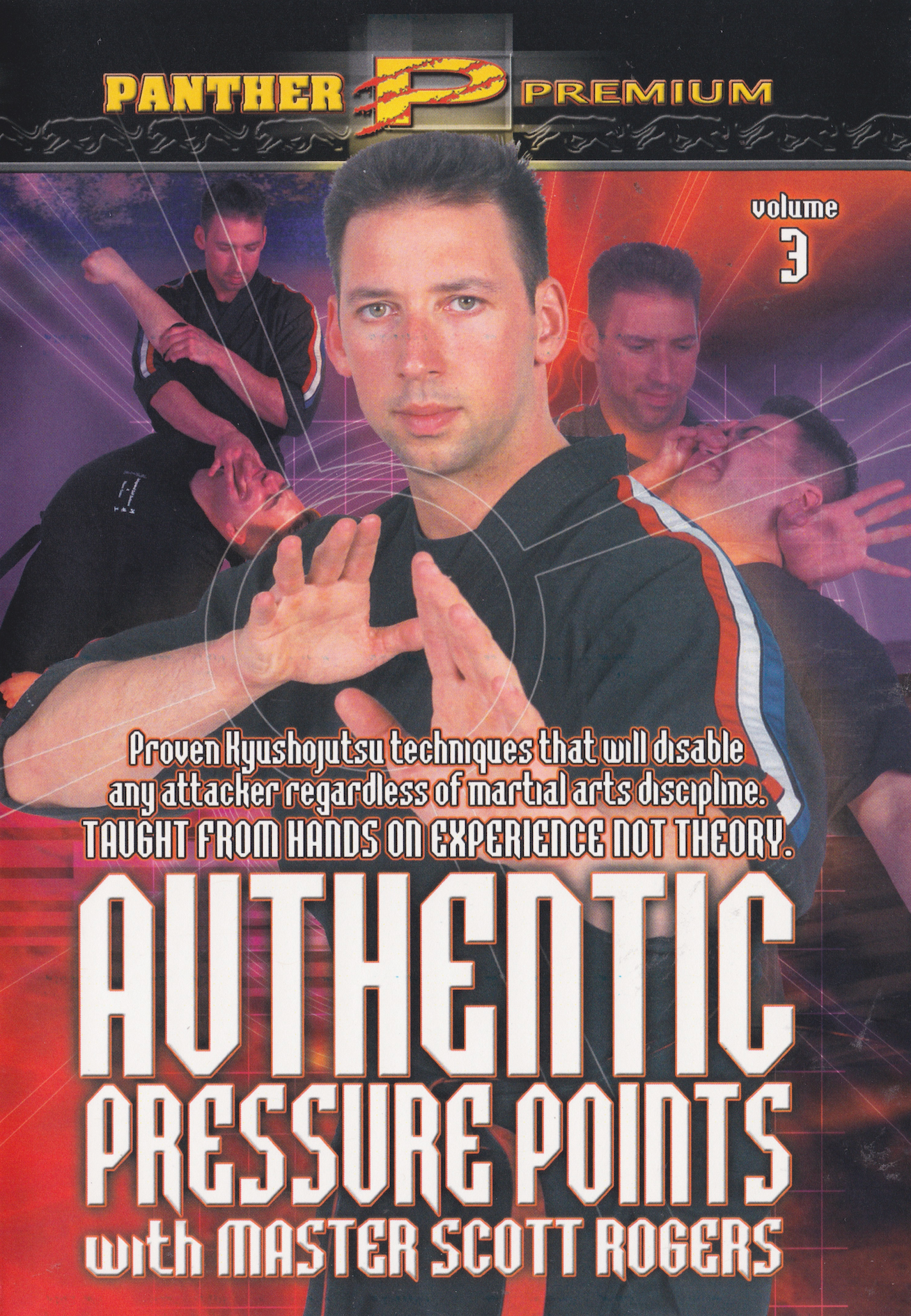 Authentic Pressure Points DVD 3: Pressure Point Knockouts Simple Attacks DVD by Scott Rogers (Preowned)
