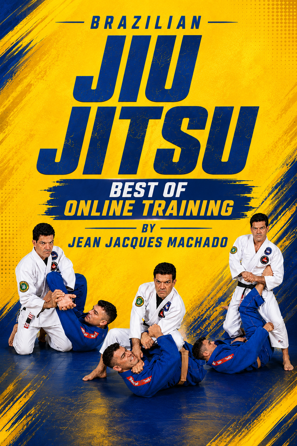 BJJ Best of Online Training 3 DVD Set by Jean Jacques Machado