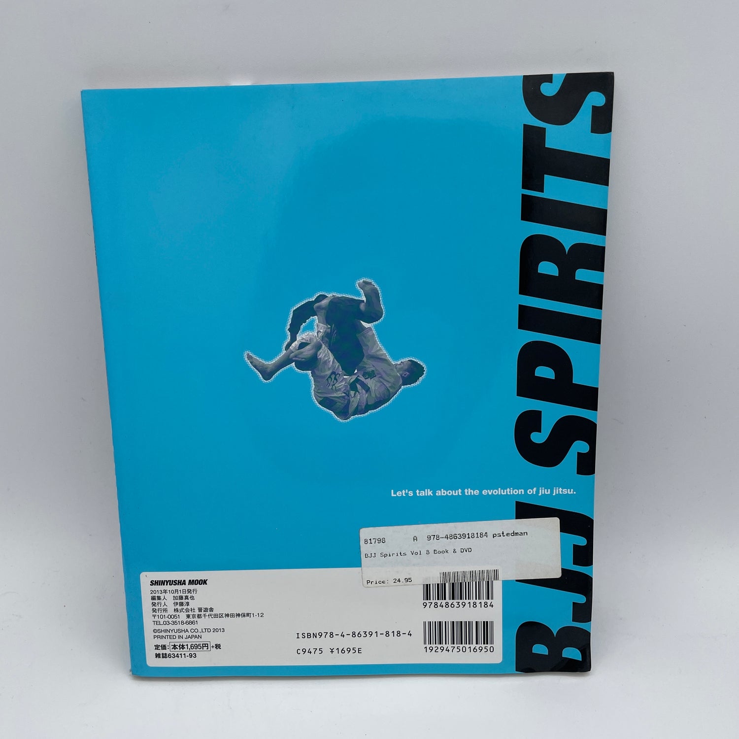 BJJ Spirits Vol 8 Book & DVD