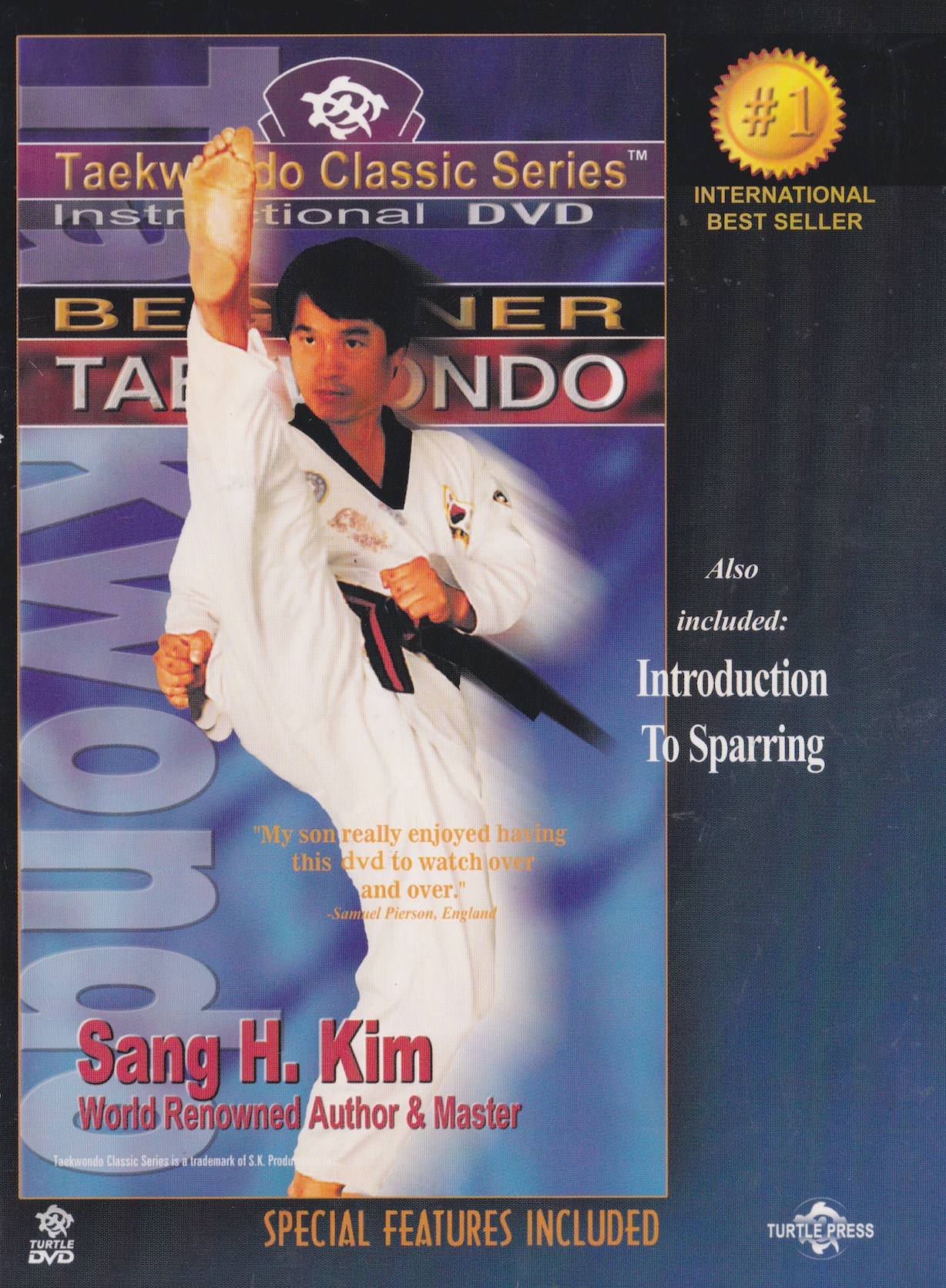 Beginner Taekwondo & Intro to Sparring DVD by Sang Kim (Preowned)