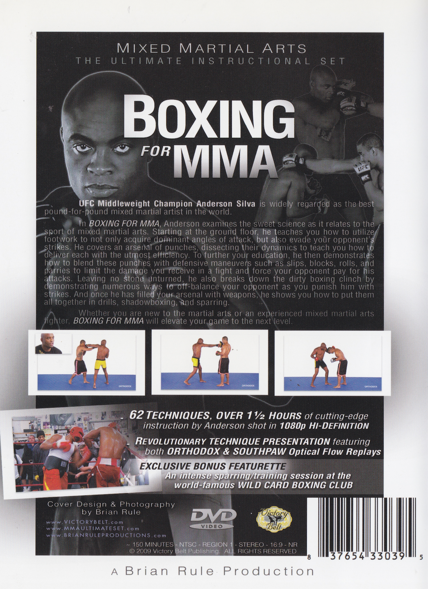 Boxing for MMA DVD with Anderson Silva