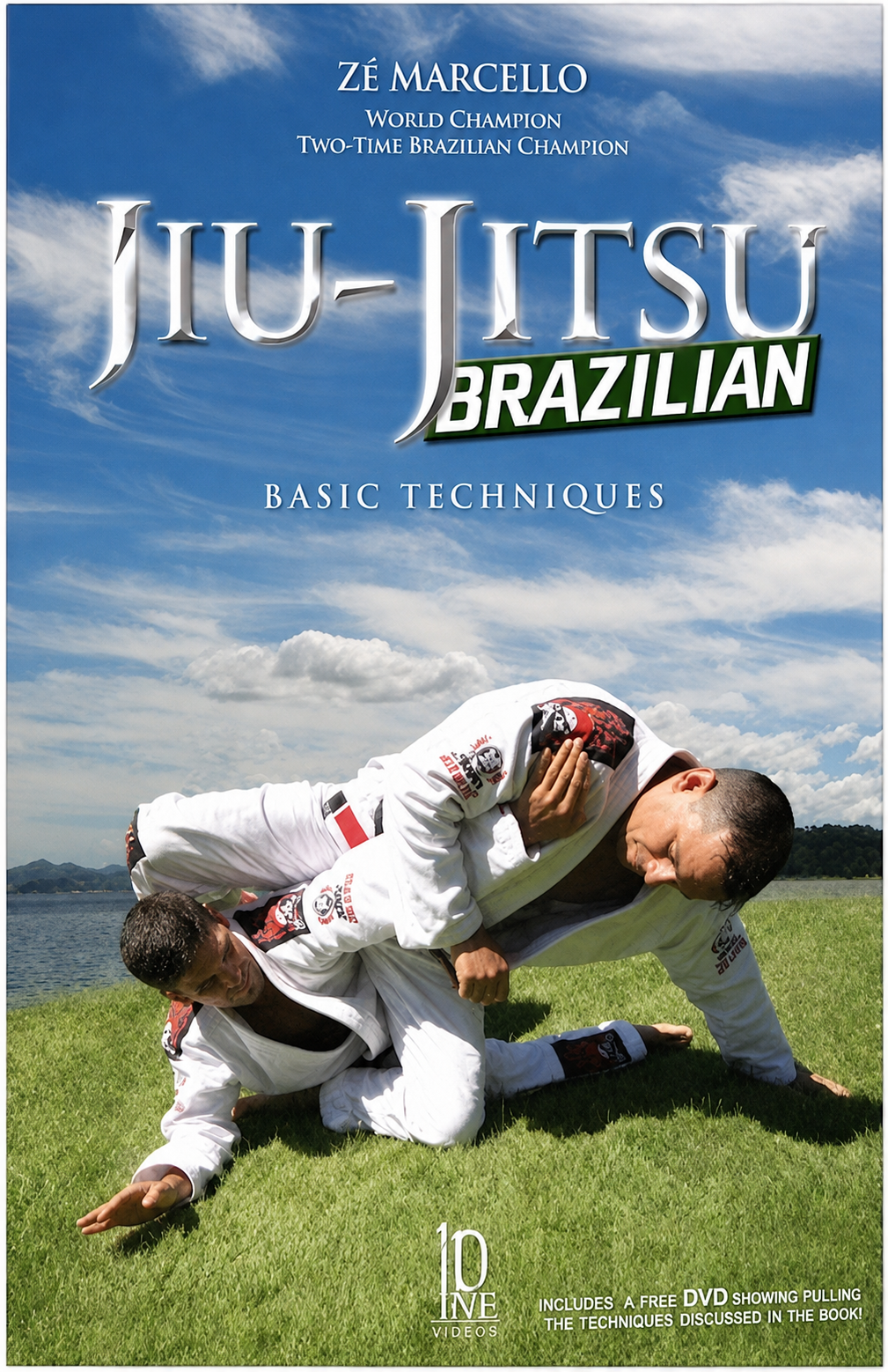 Brazilian Jiu-Jitsu Basic Techniques Book & DVD Ze Marcello (Hardcover)