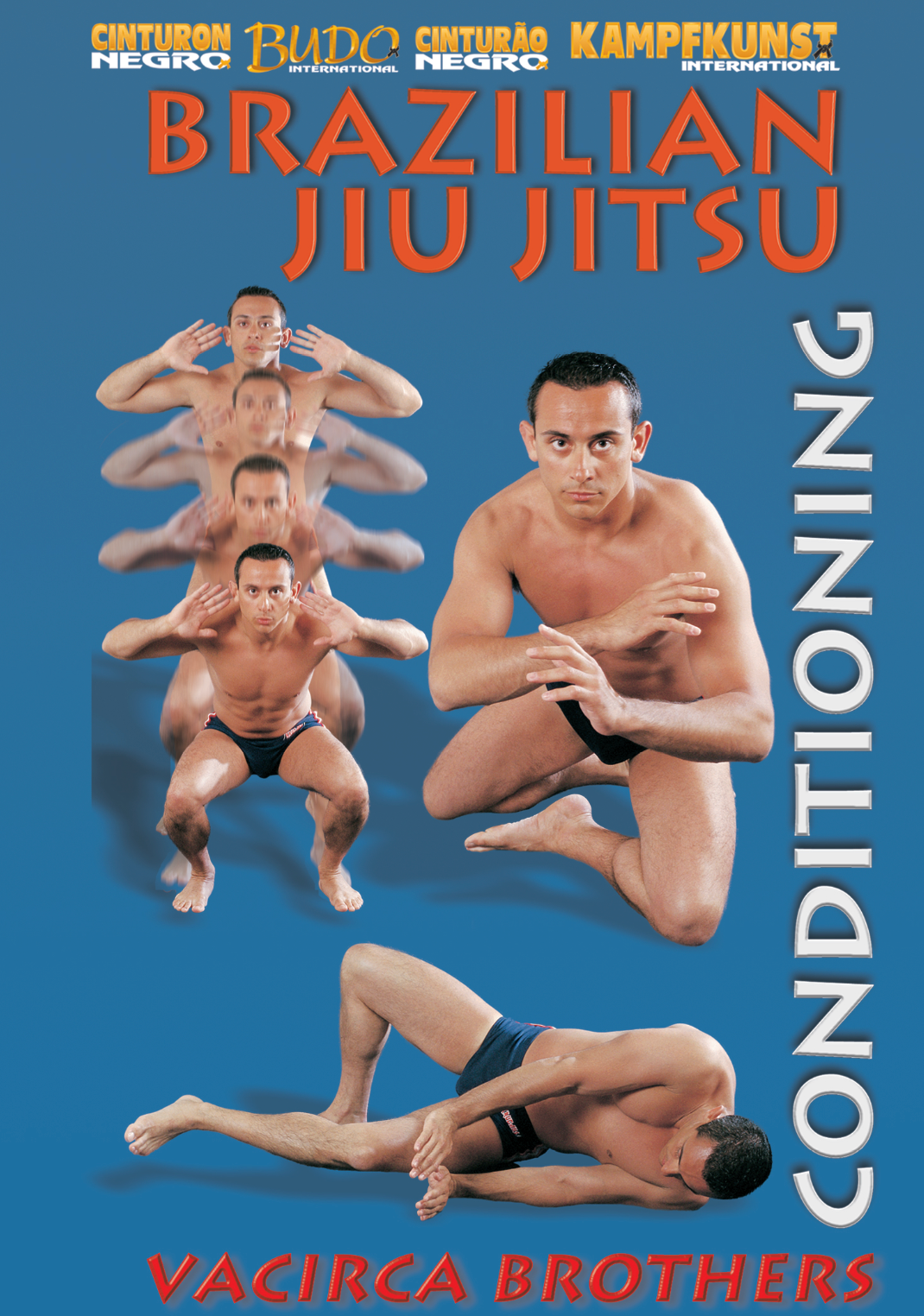 DVD de acondicionamiento de Jiu Jitsu brasileño de Vacirca Brothers
