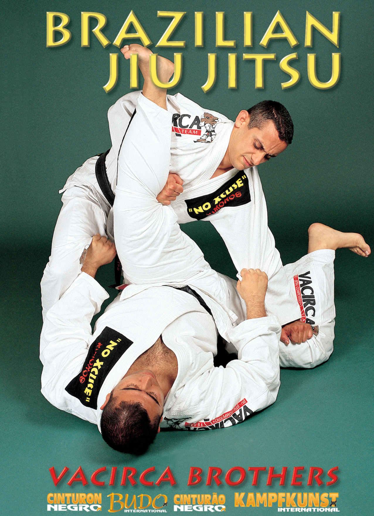 DVD del programa de cinturón blanco a azul de Jiu Jitsu brasileño de The Vacirca Brothers