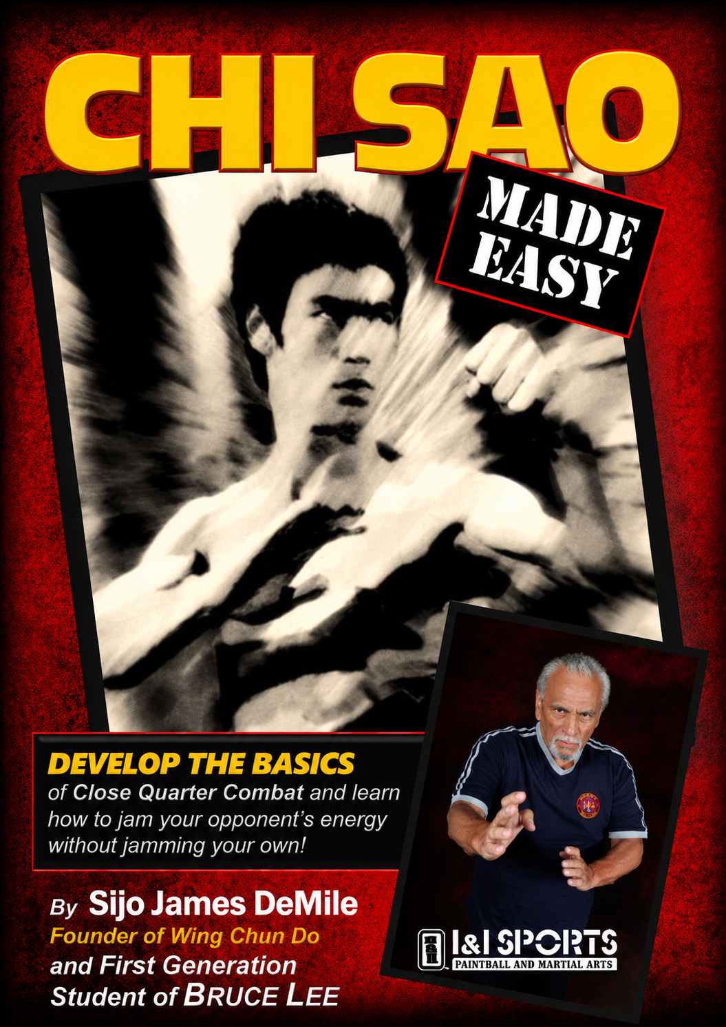 Bruce Lee's Chi Sao Made Easy DVD by James DeMile