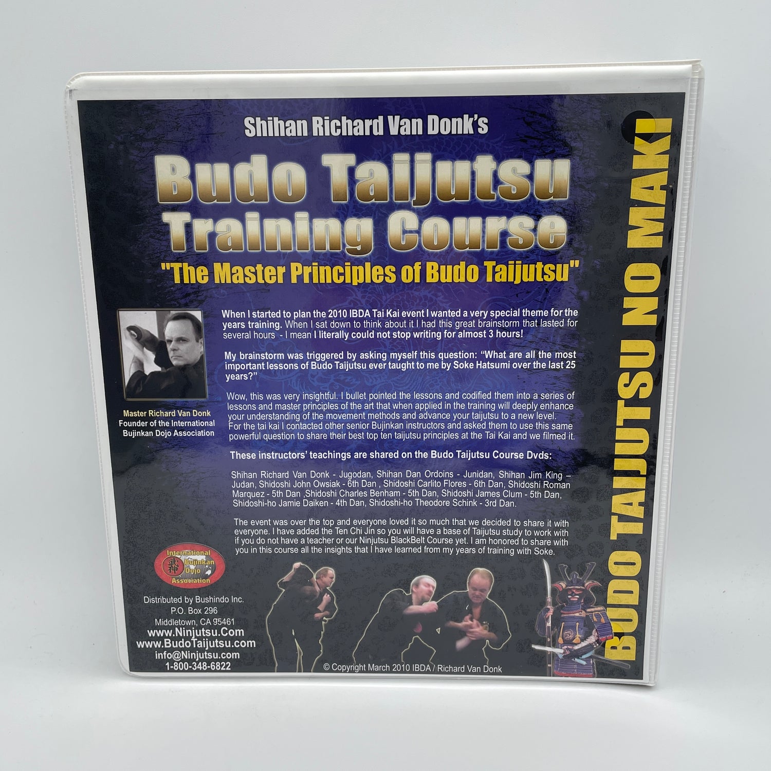 Budo Taijutsu Training Course by Richard Van Donk