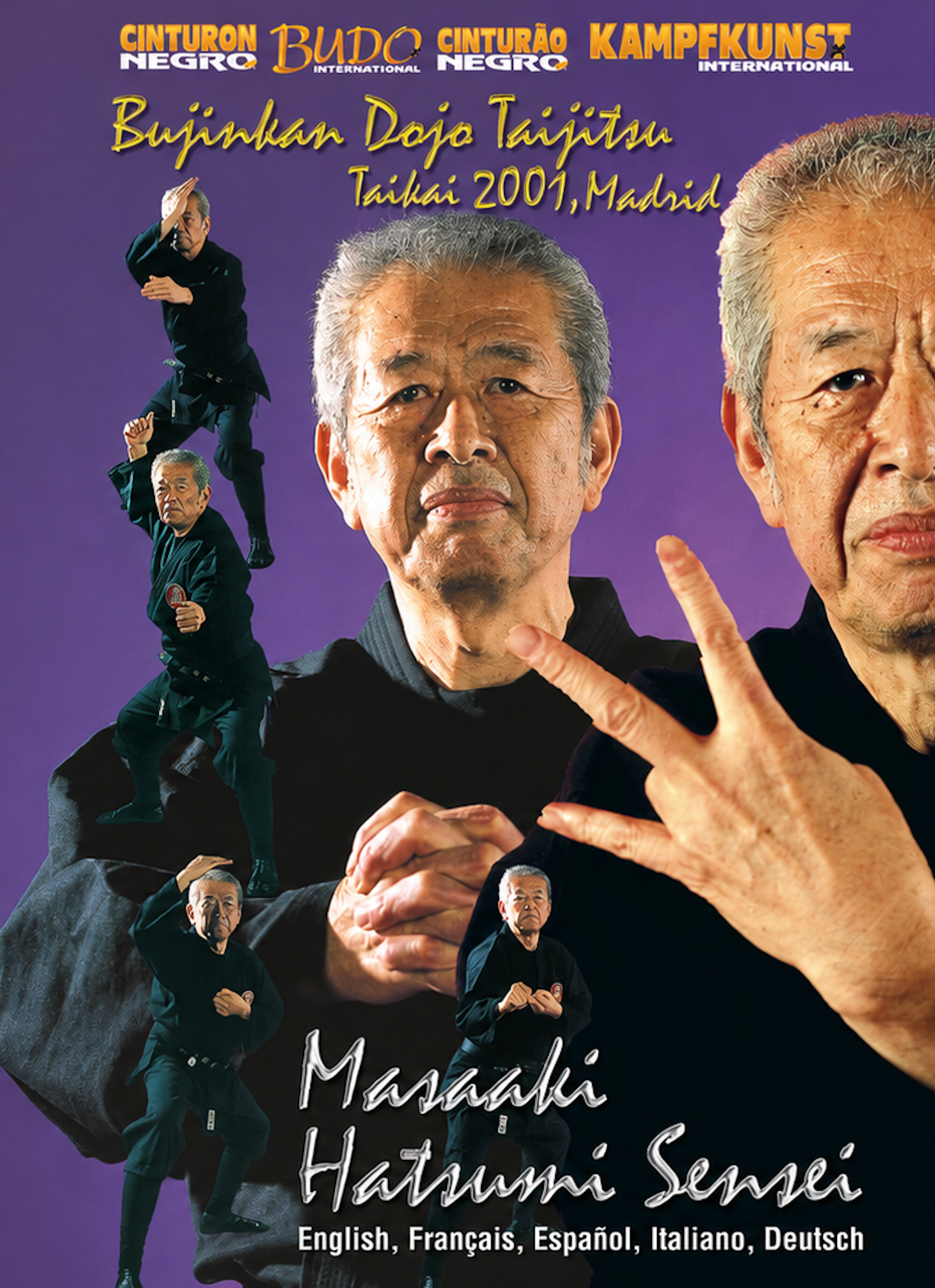 Bujinkan Taijutsu Taikai in Spain 2001 Vol 2 DVD with Masaaki Hatsumi