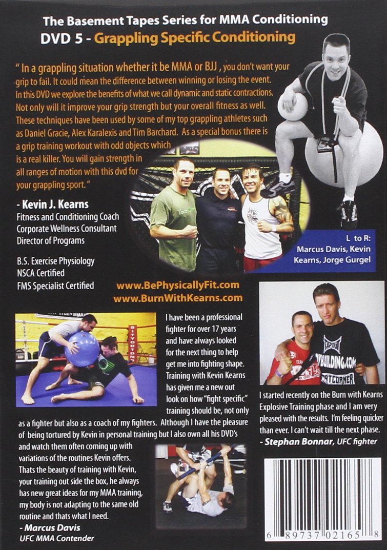 Burn with Kearns MMA Conditioning DVD 5: Grappling Specific Conditioning by Kevin Kearns