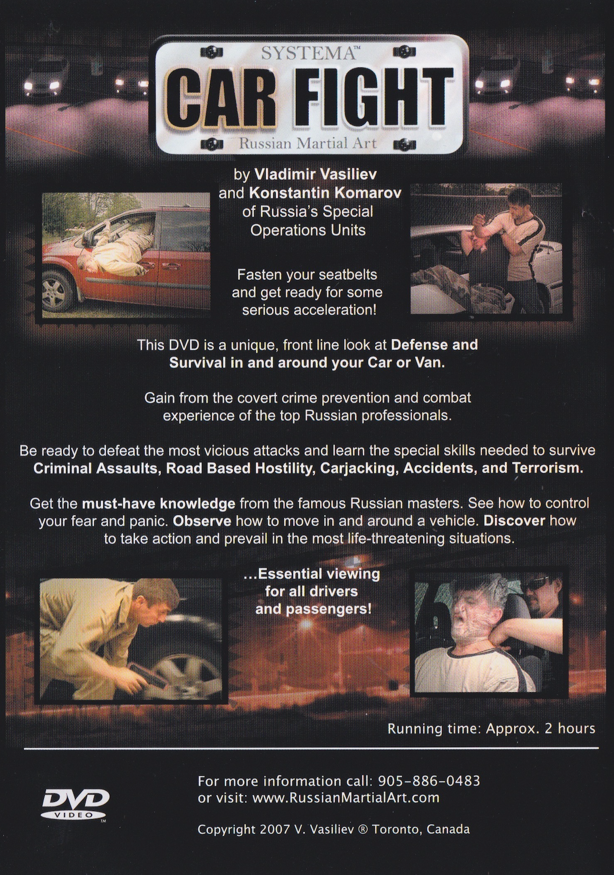 Car Fight DVD by Vladimir Vasiliev