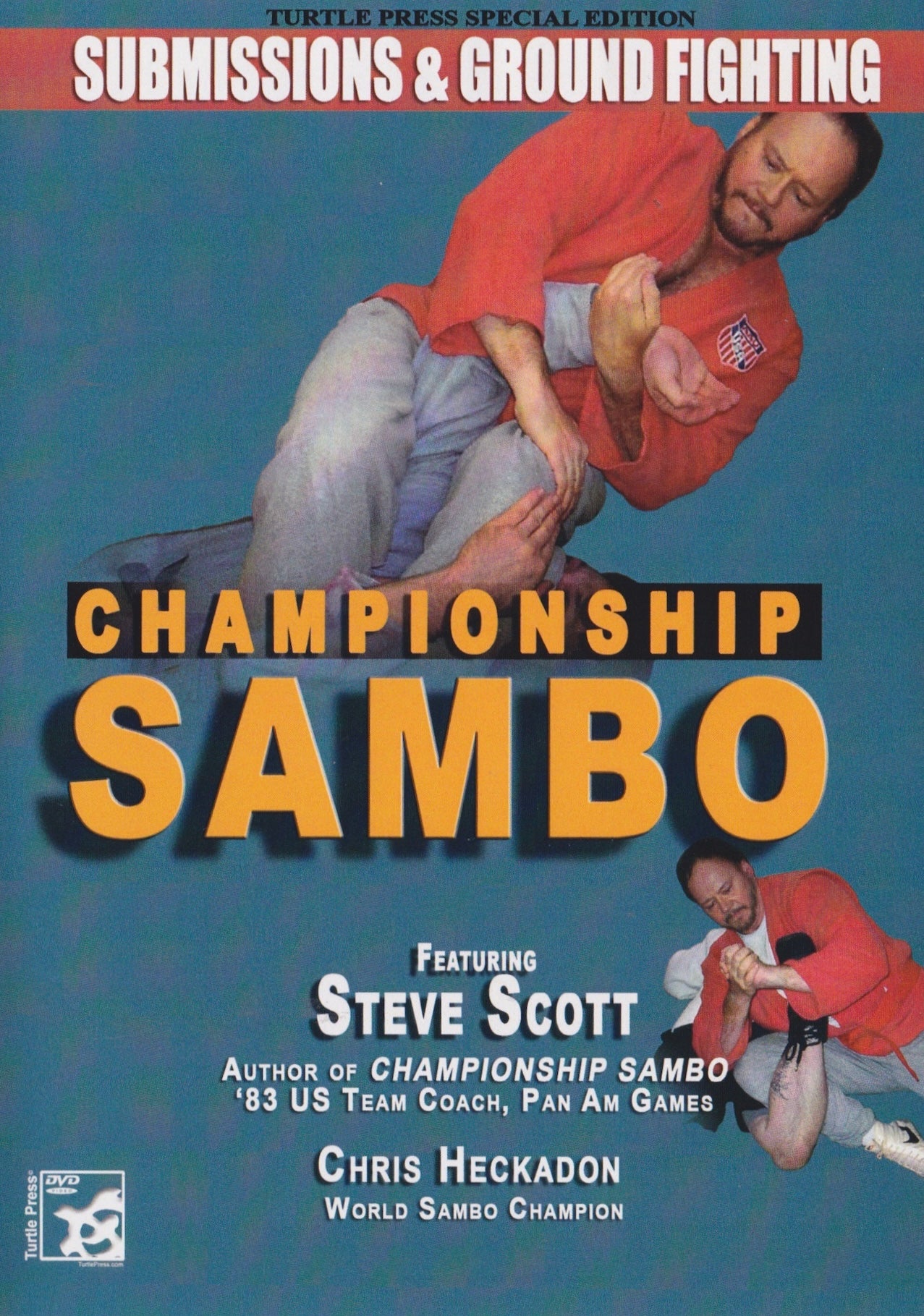 Championship Sambo Submissions & Ground Fighting DVD by Steve Scott
