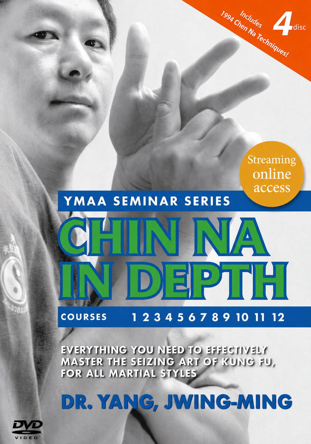 Chin Na In Depth Complete 4 DVD Set with Dr Yang, Jwing Ming