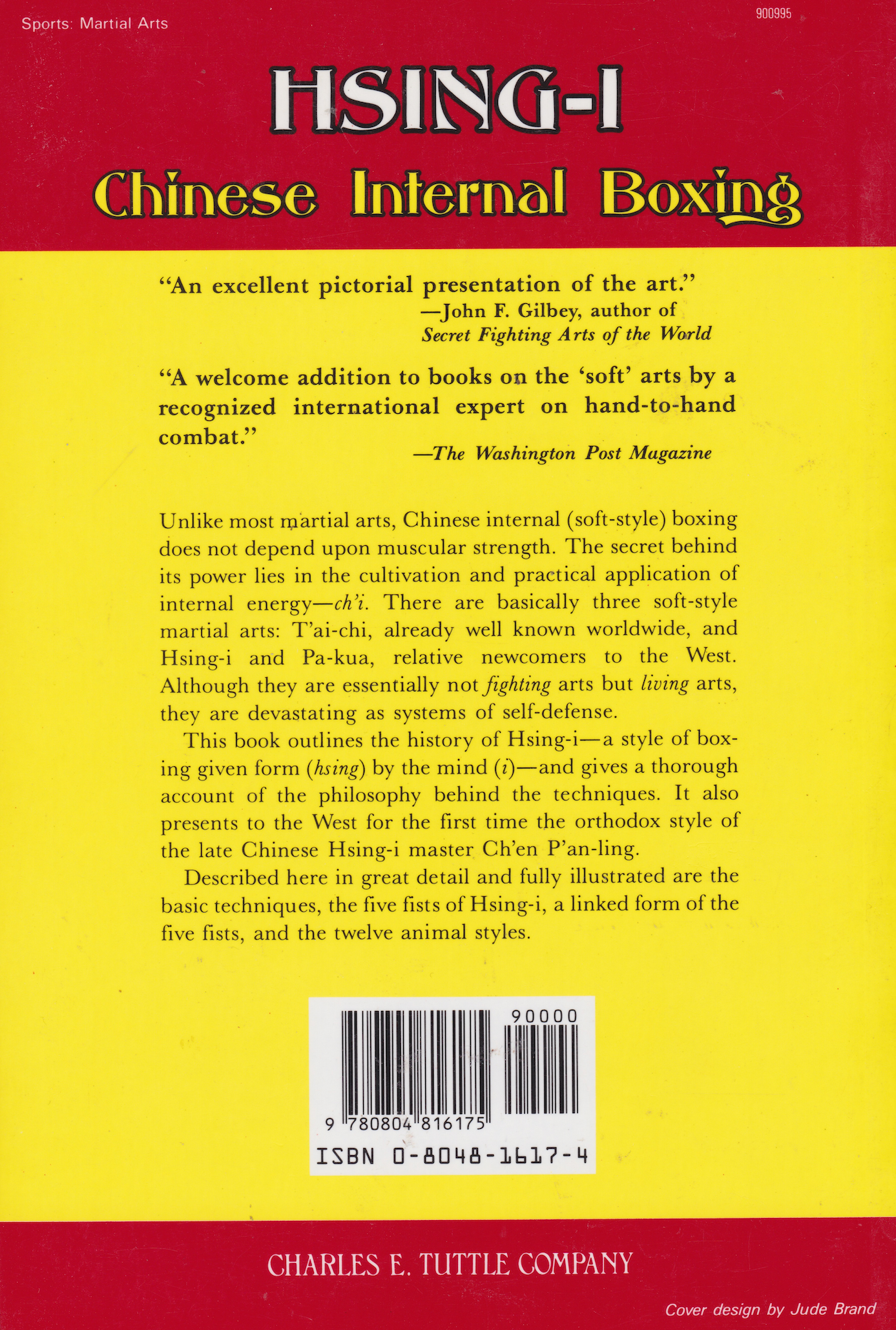 Chinese Internal Boxing: Techniques of Hsing-I Book by Robert Smith (Preowned)