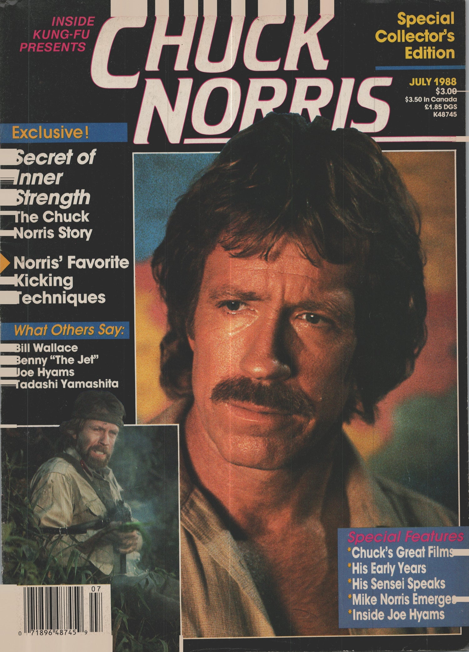 Chuck Norris Collector's Edition Magazine July 1988 (E-Book)