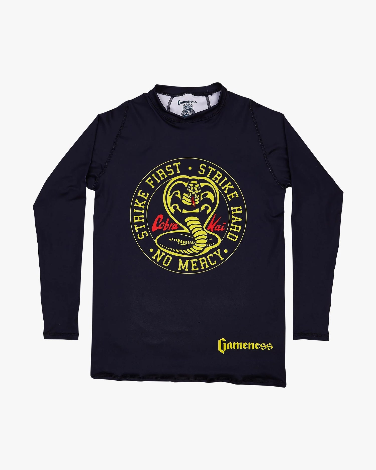 Cobra Kai Long Sleeve Rash Guard by Gameness