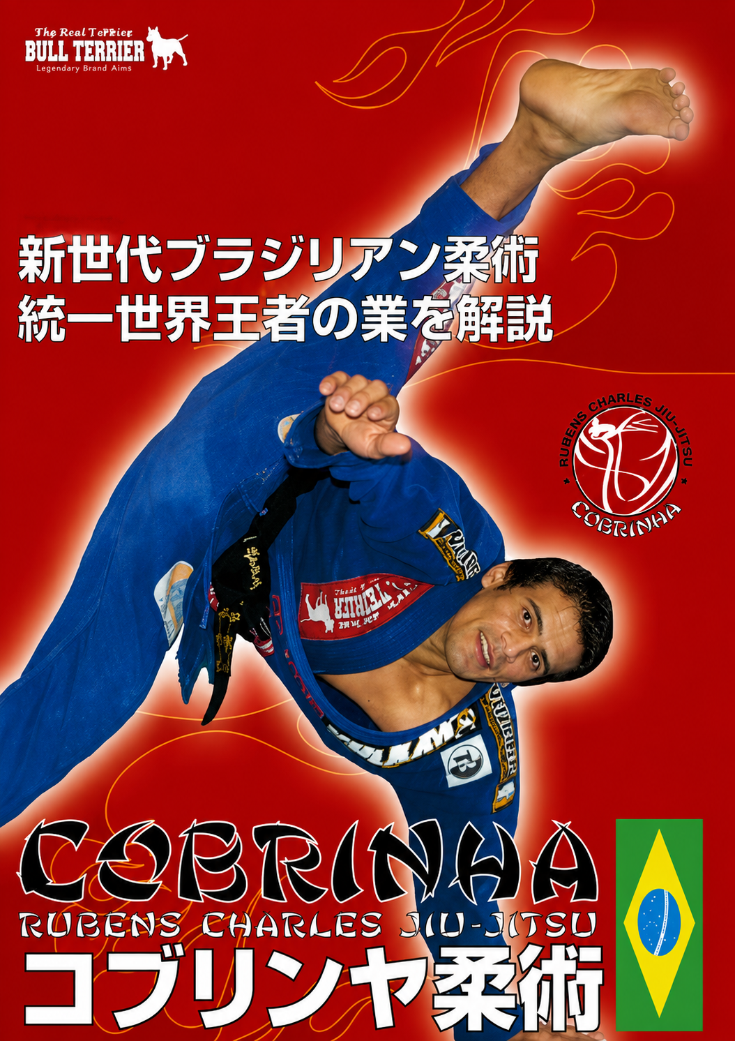 Cobrinha Jiu-jitsu Vol 1 DVD with Rubens Charles